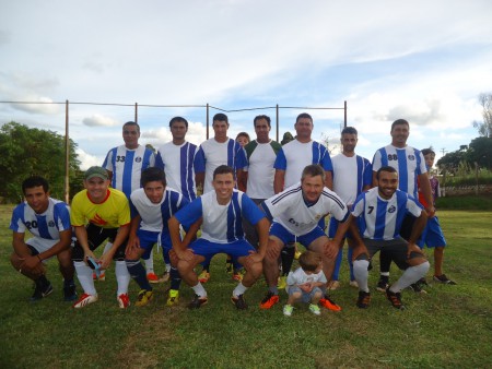 Time do Grêmio União em Amistoso (23/01/2014) Em pé: Roberto , Kabelo , Amarildo , Narcizo , Mauricio , Nenzinho , Lecão / Agachados: Jefinho , Nenê , Welison , Galizé , Zé Polaco (em Memória) e Robinho 