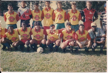Em pé: David Camargo , Marcão , Lazão , Carlão , Silvinho , Vilmar , Nelson Tureck , Armando Walker /  Agachados: Patinha , Leandro , Geraldo , Melques , Amarildo , Passarinho e Peladão